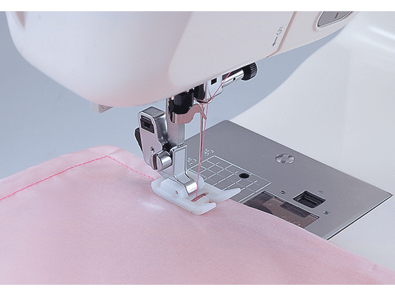 BM3850, Máquina de coser mecánica de 37 puntadas con mesa extensible