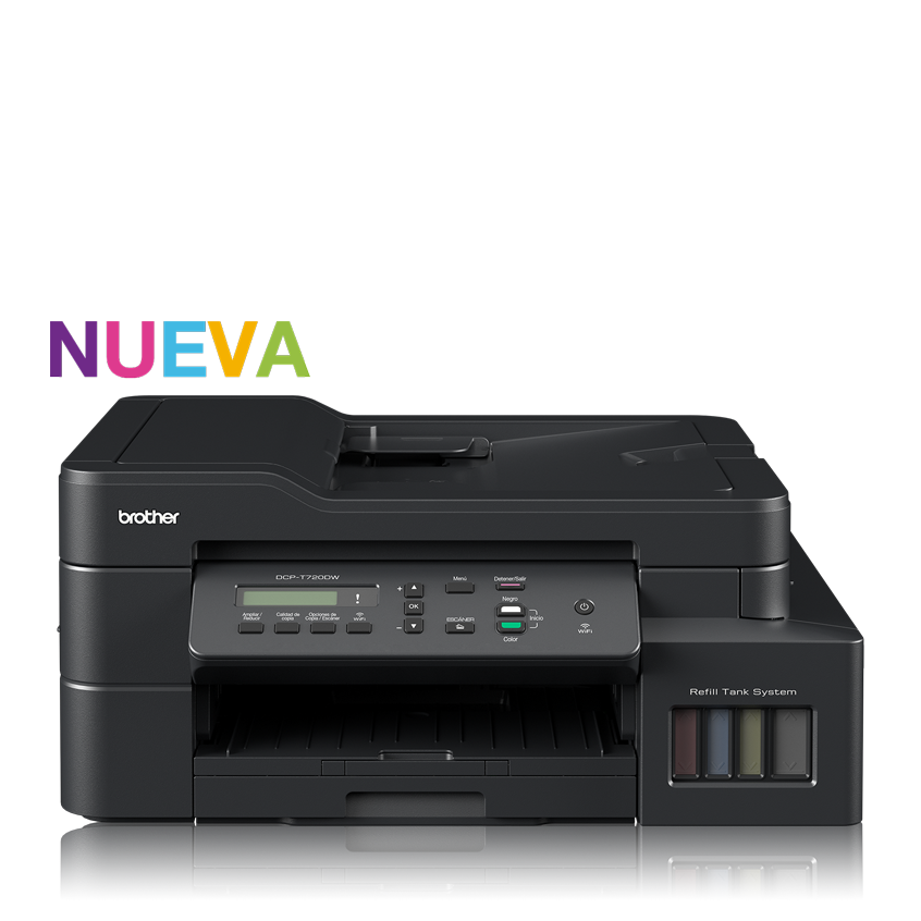 DCPT720DW | Multifuncional de inyección de tinta a color DCP-T720DW  InkBenefit Tank con conectividad inalámbrica e impresión dúplex | Brother  Chile