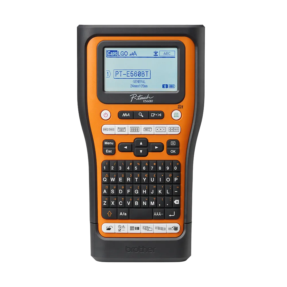PTE560BTVP | Rotuladora Electrónica Portátil Profesional Ptouch